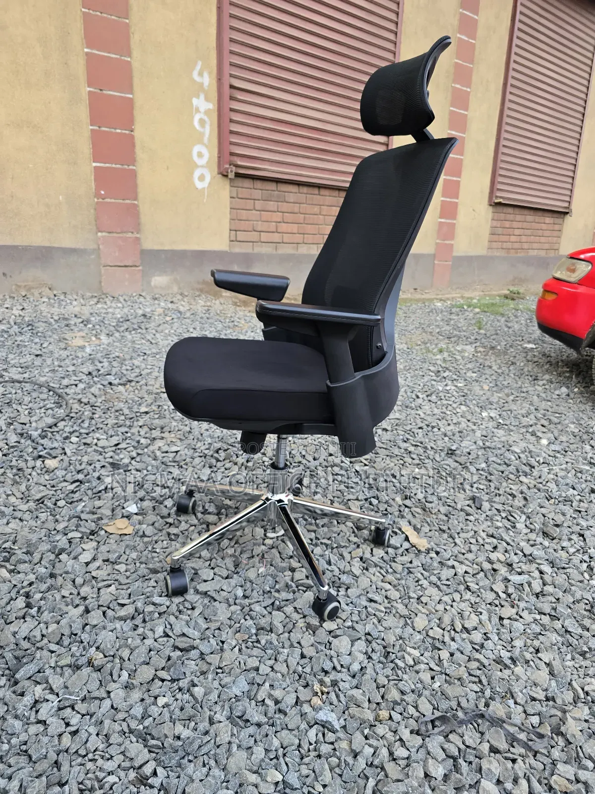 High Back Lumbar Support Office Seat