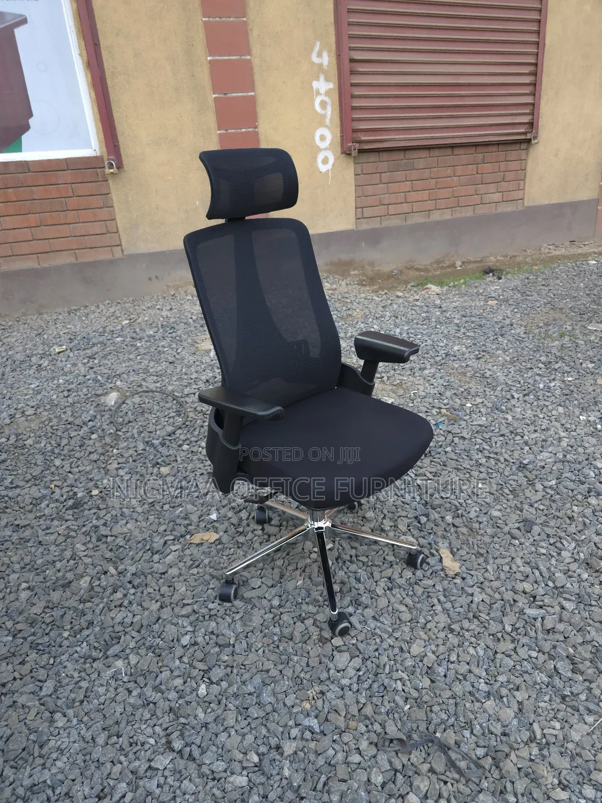 High Back Lumbar Support Office Seat