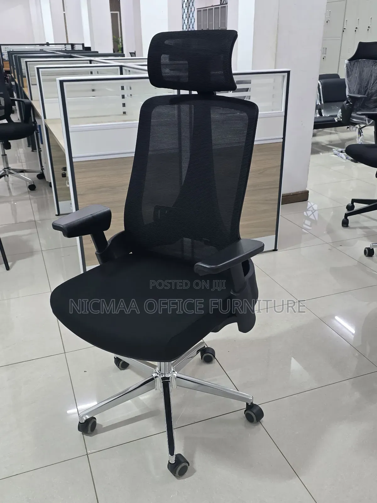 High Back Lumbar Support Office Seat
