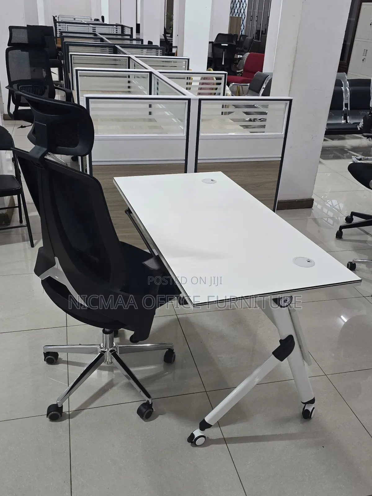 High Back Lumbar Support Office Seat
