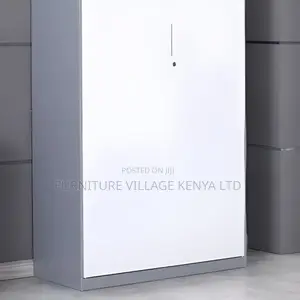 Office Cabinet: Water-Resistant Dual-Door Storage Cabinet
