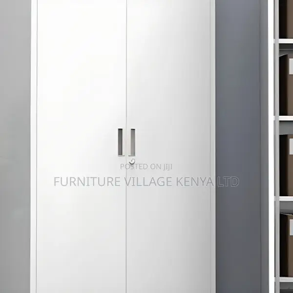Office Cabinet: Water-Resistant Dual-Door Storage Cabinet