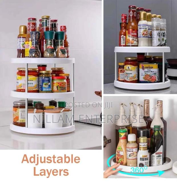 3 Tier Kitchen Storage Rack - thumbnail 3