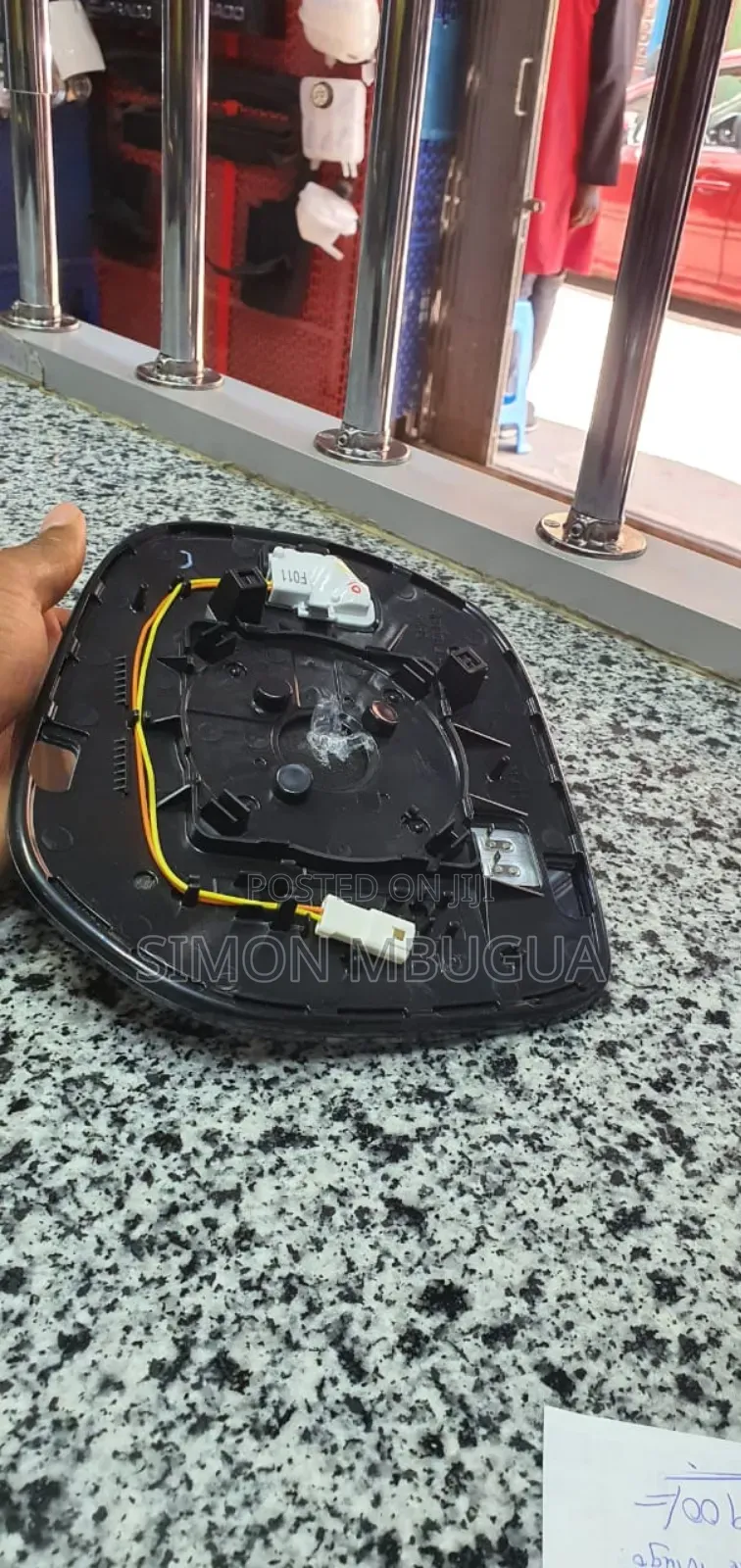 Toyota Prado 150 Side Mirror Glass (With RVM Sensor)