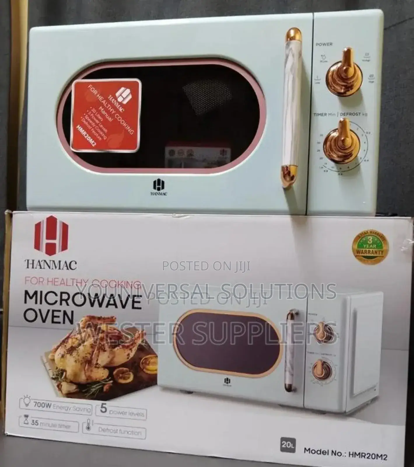 Hanmac 20l Manual Microwave (3 Years Warranty)