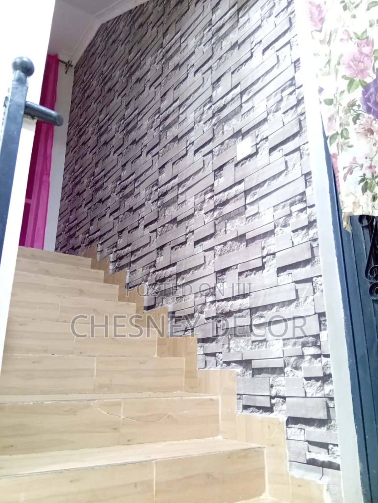 Stairs Wall Bricks Wallpapers