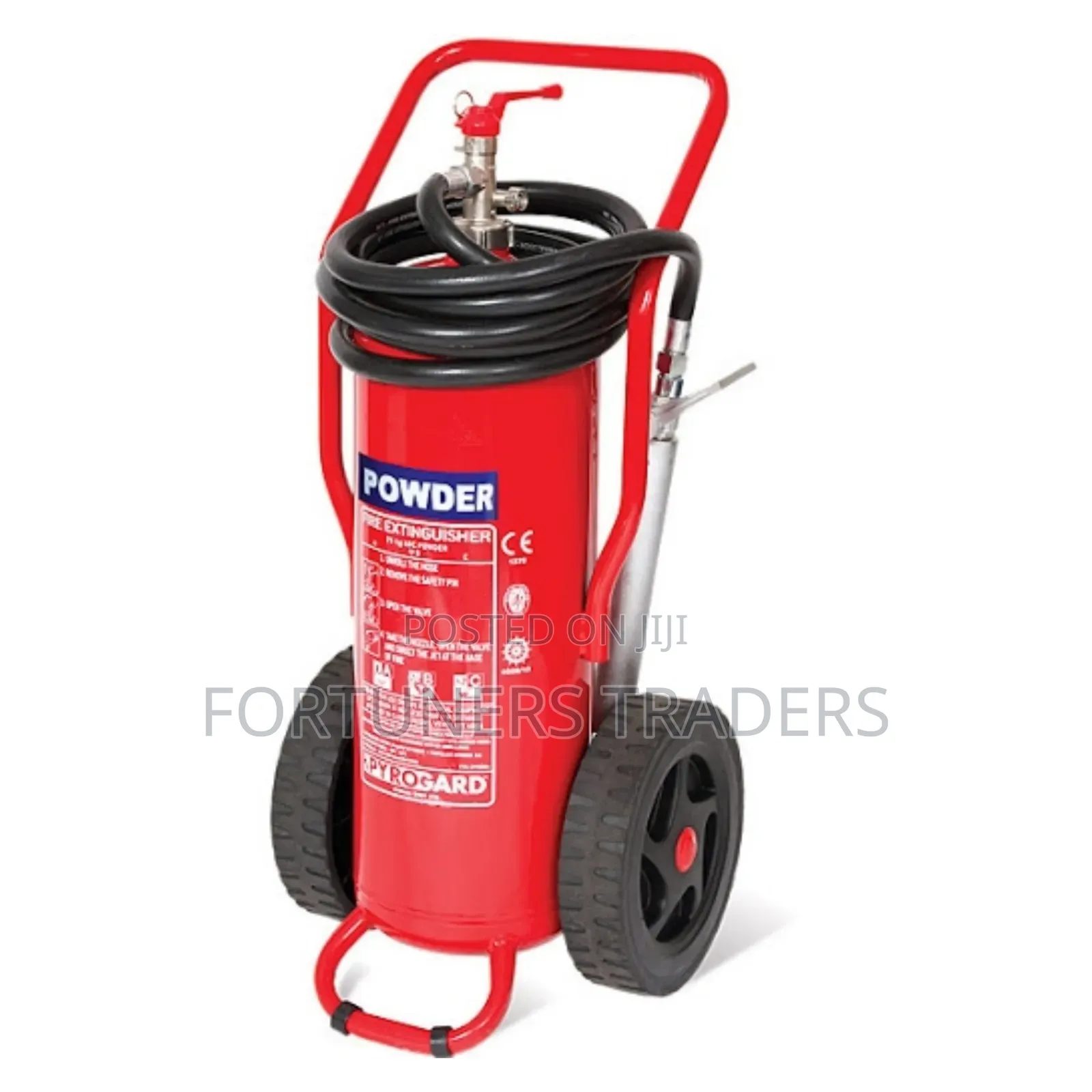 Fire Extinguisher 50kg Trolley