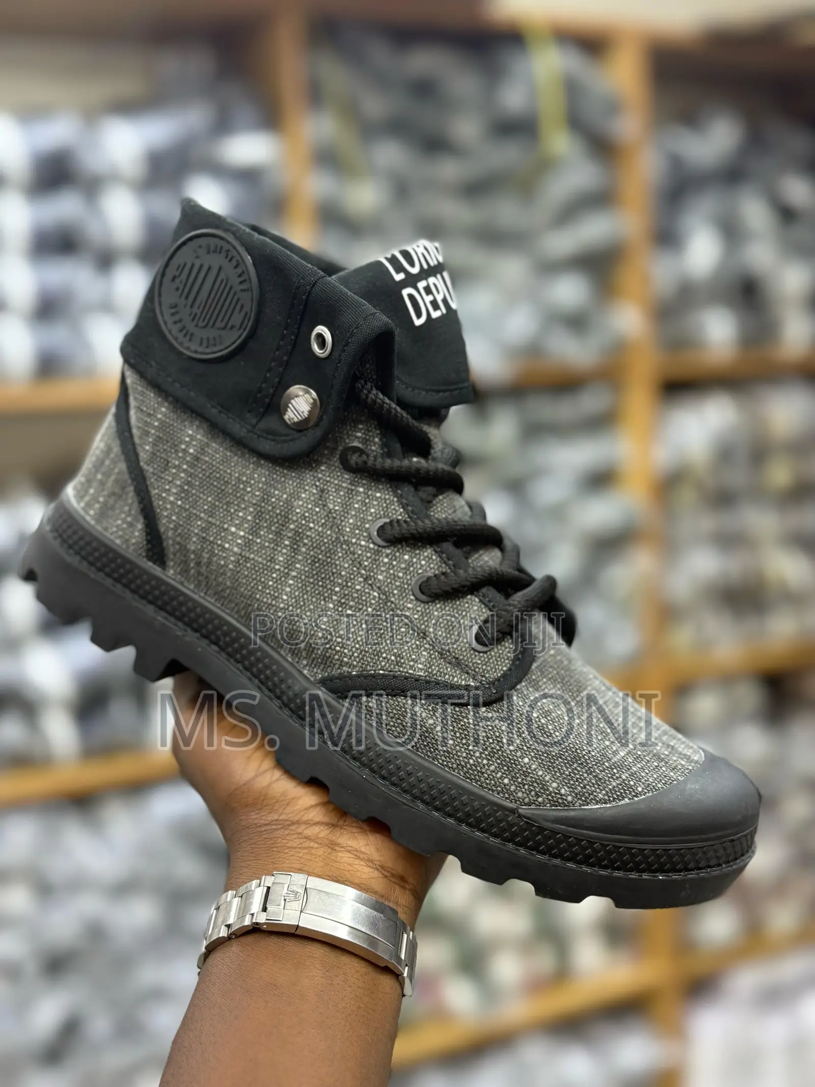 Grey /Black Palladium 38-45
