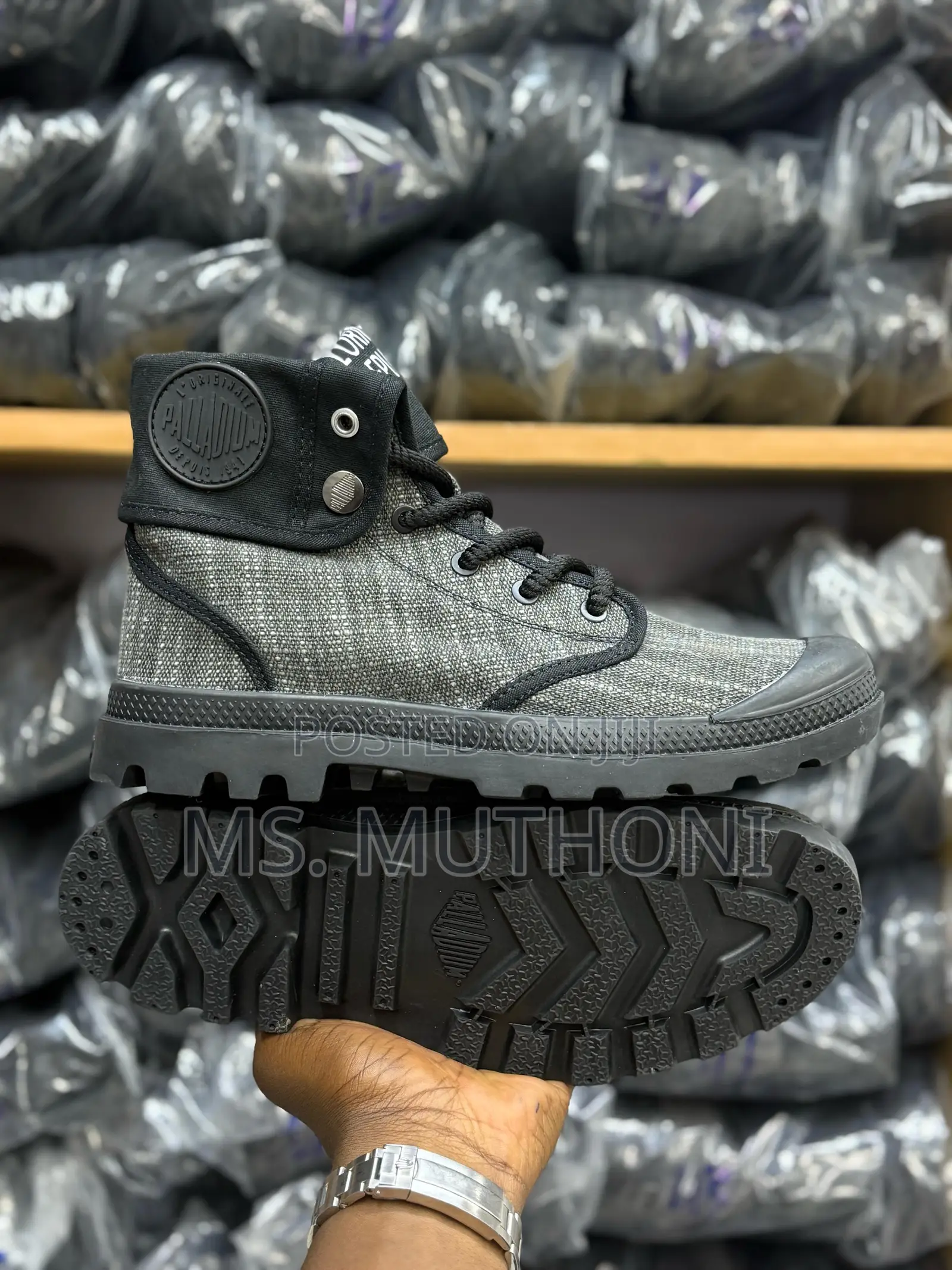 Grey /Black Palladium 38-45