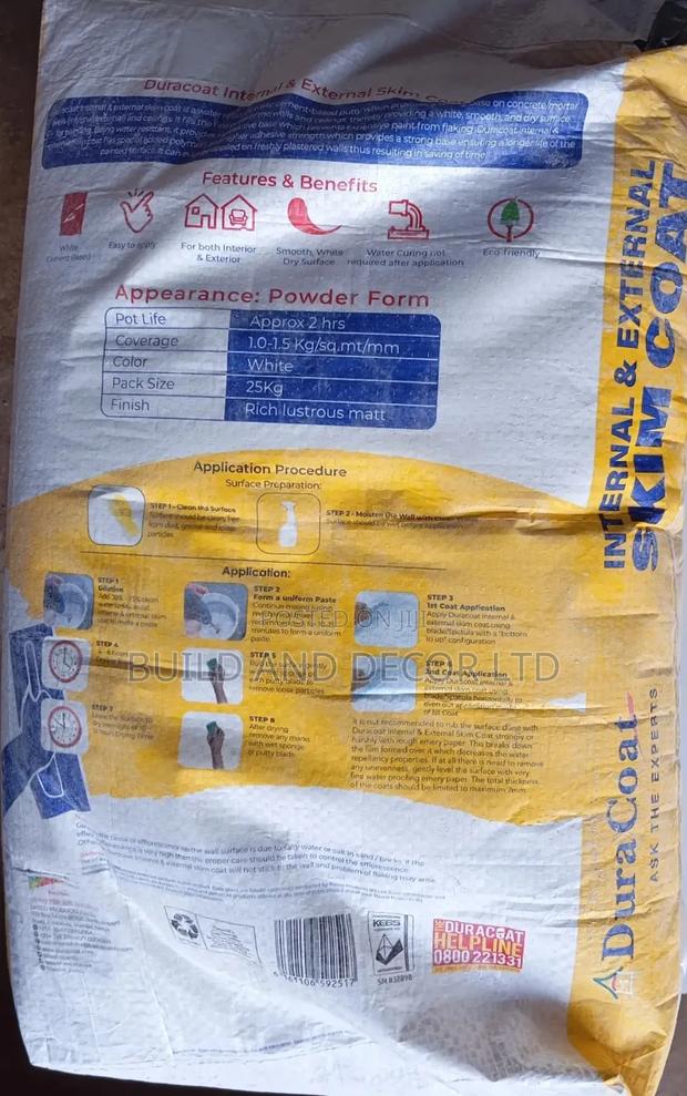 Internal and External Skim Coat 25kg - thumbnail 3