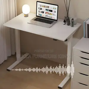 Office Desk:120cm Adjustable Desk Riser With Steel Base