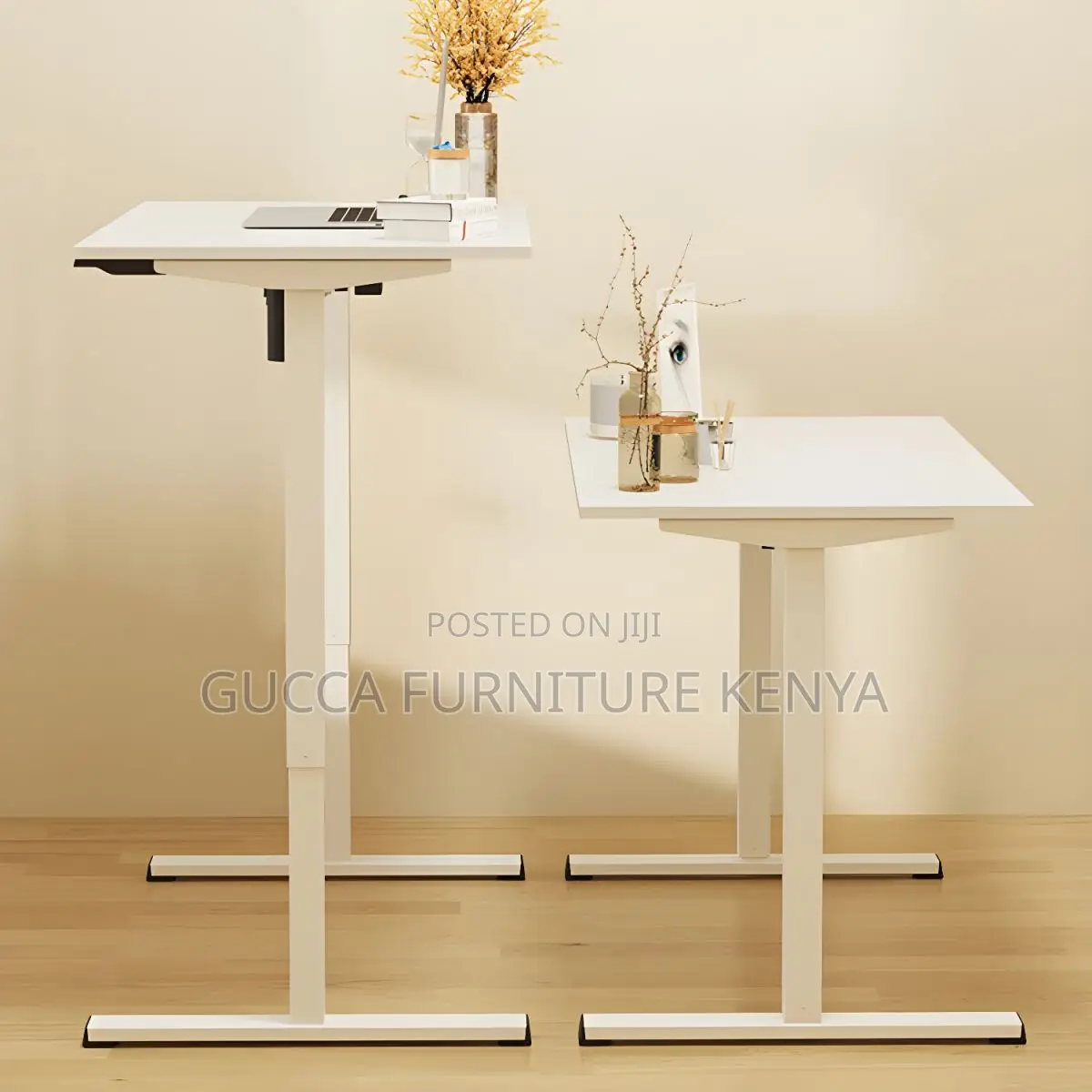 Office Desk:120cm Adjustable Desk Riser With Steel Base