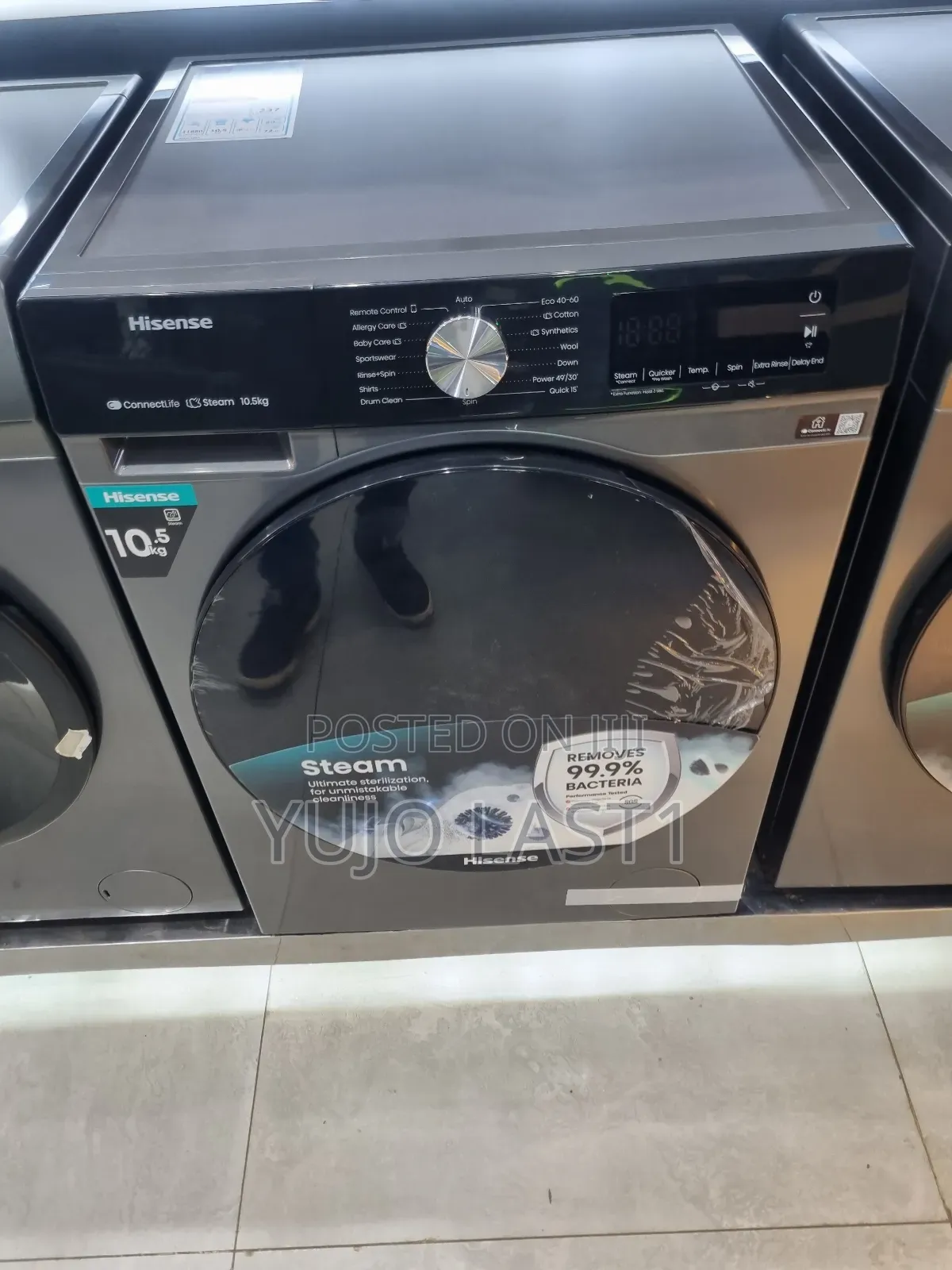 Hisense 10.6 Kg Wash 5kg Dry Front Load Washing Wd3q1043bt