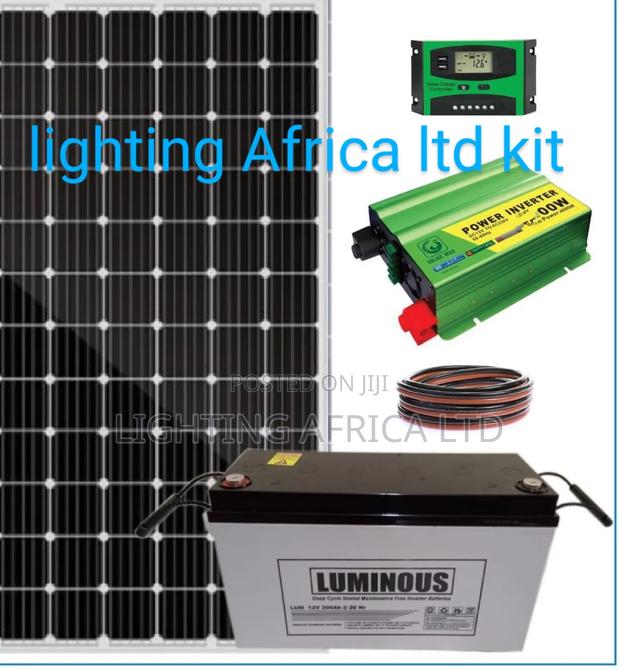 550w Jinko Home Solar Kit + 200ah Luminous Battery