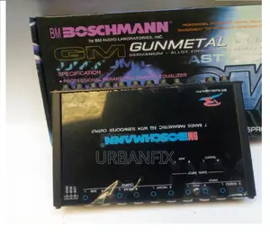 Boschmann 7 Band Parametric Equalizer With Subwoofer Out