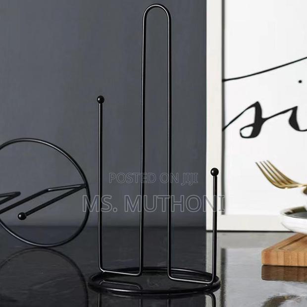 Light Luxury Metallic Paper Towel Holder* - thumbnail 2
