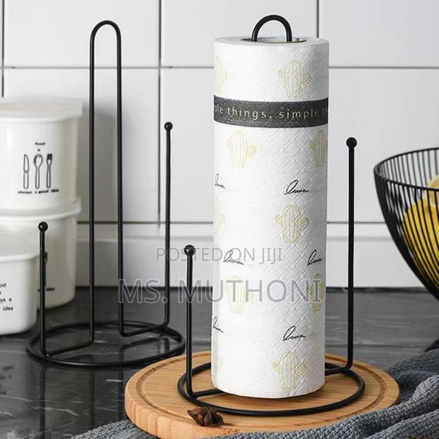 Light Luxury Metallic Paper Towel Holder* - thumbnail 3