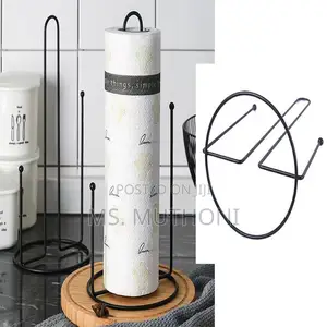 Light Luxury Metallic Paper Towel Holder*