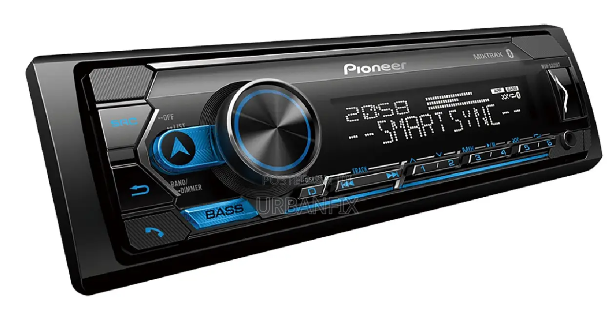 Pioneer MVH-S325bt Car Radio With Fm, Usb, Aux With Remote