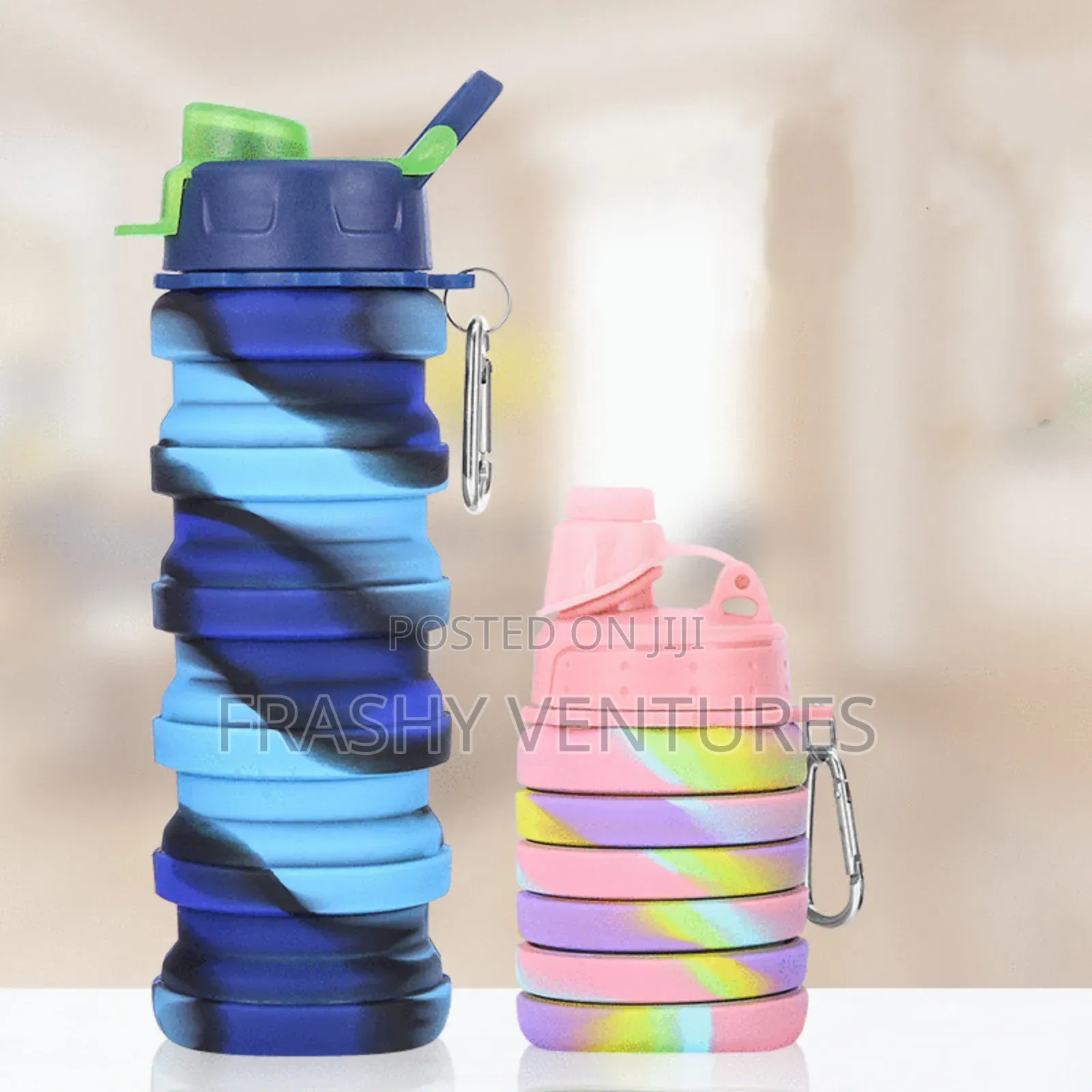 Collapsible Leak Proof Water Bottle