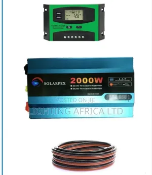 Heavy Duty Battery 200ah/20hr +600w Solar Panel Domestic Kit