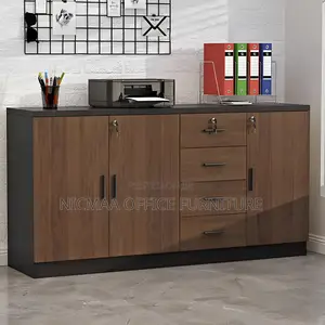 4 Door Office Wooden Credenza