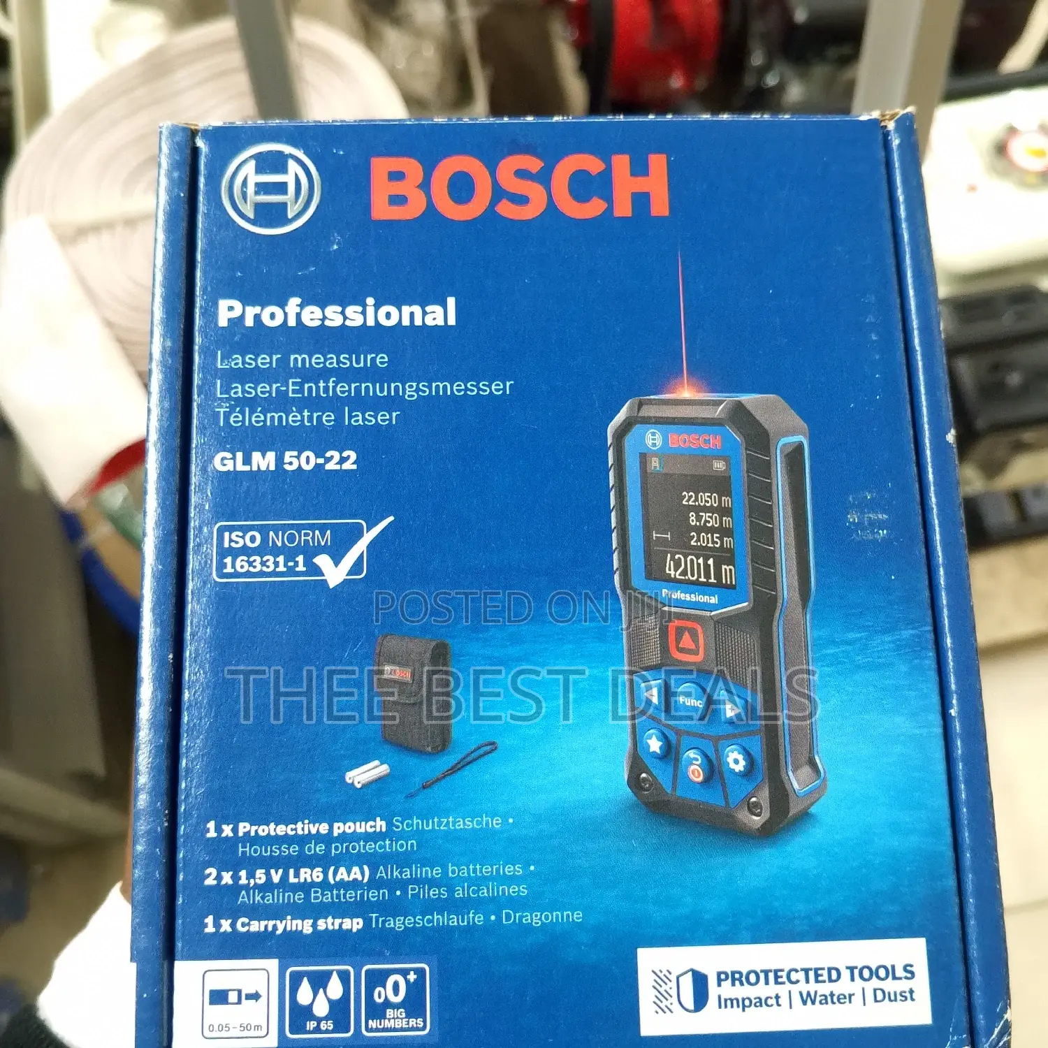 Laser Measuring Bosch/ GLM 50-22