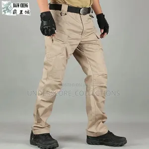 Men Executive Grey Water Resistant Tactical Pants