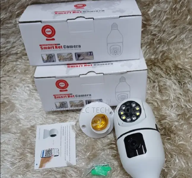 New V380 Rotating Bulb V380pro Bulb Camera Wifi PTZ Camera^*