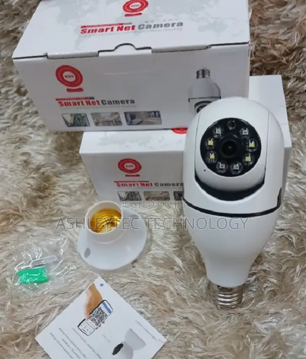 Economical 360 Degree Wifi Light Bulb Dome Security Camera