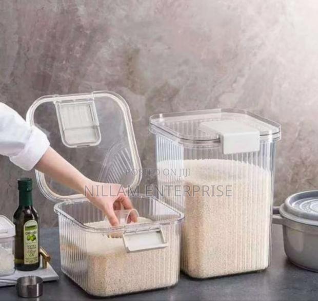 Acrylic Big Size Cereal Container