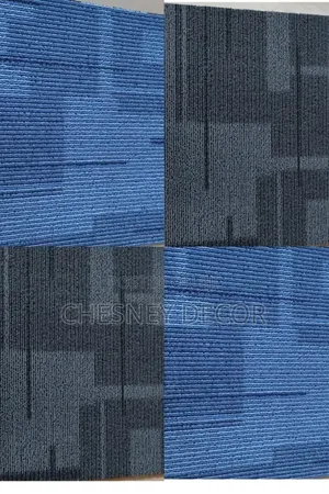 Grey/Blue 6mm Carpet Tiles