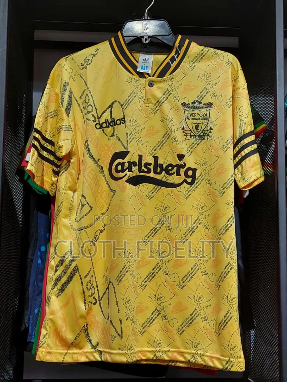 Liverpool 1993 1996 Vintage Jersey.