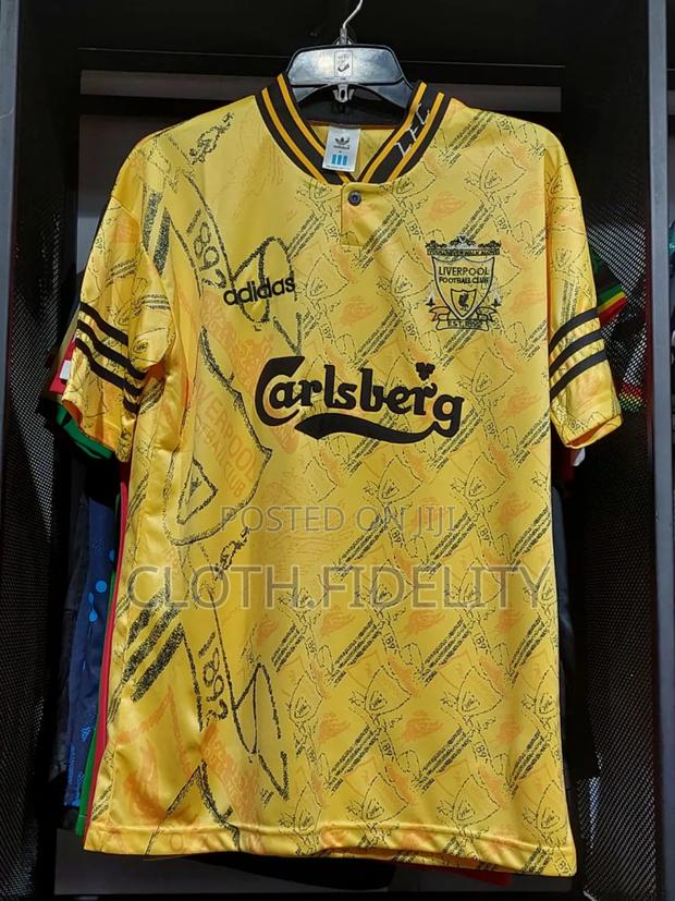 Liverpool 1993 1996 Vintage Jersey. - main view