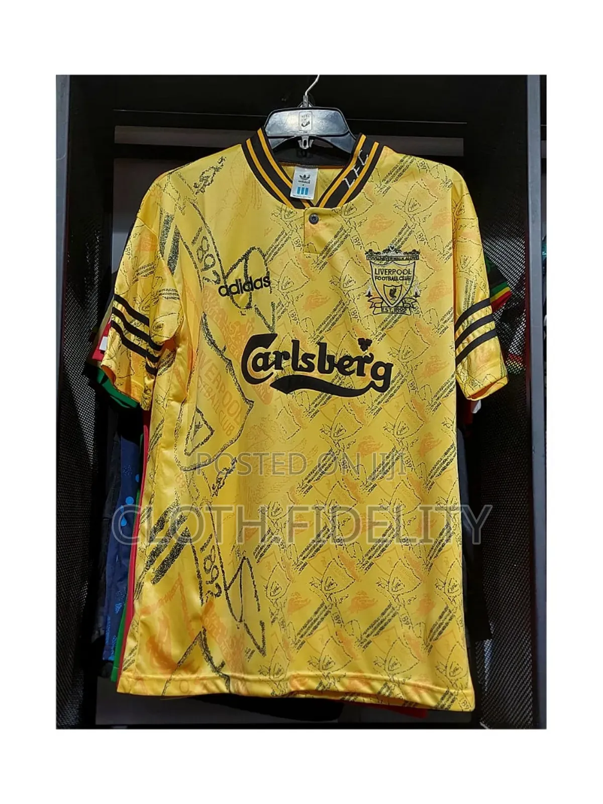 Liverpool 1993 1996 Vintage Jersey.