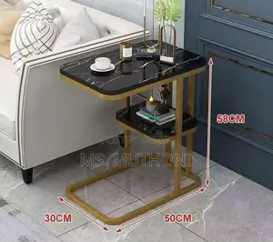 Black /Gold High Quality Side Table*