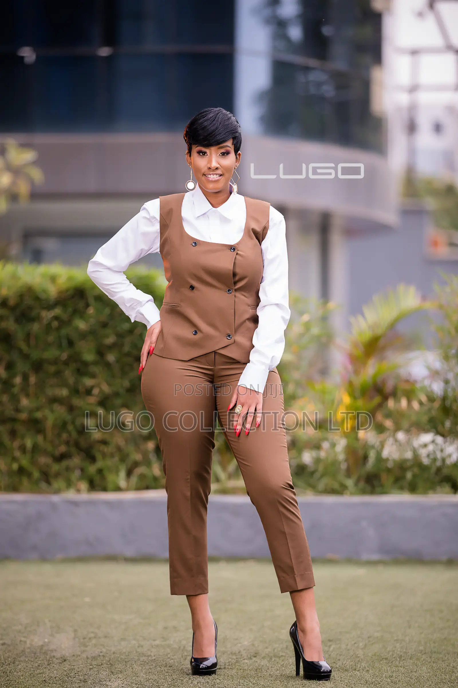 2 Piece Trouser Suit
