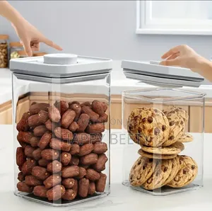*3 PCS Airtight Press-to-Seal Food Storage Containerwith Lid