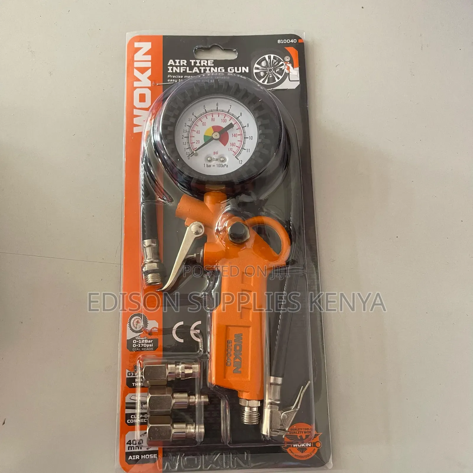 Inflating Guns Wokin Air Tire Inflators + Quick Couplers