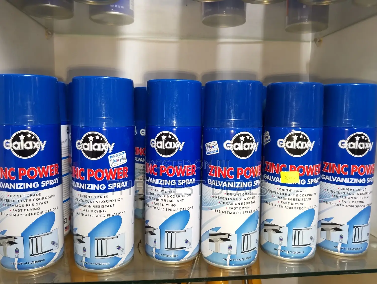 Galaxy Zinc Power Galvanizing Spray