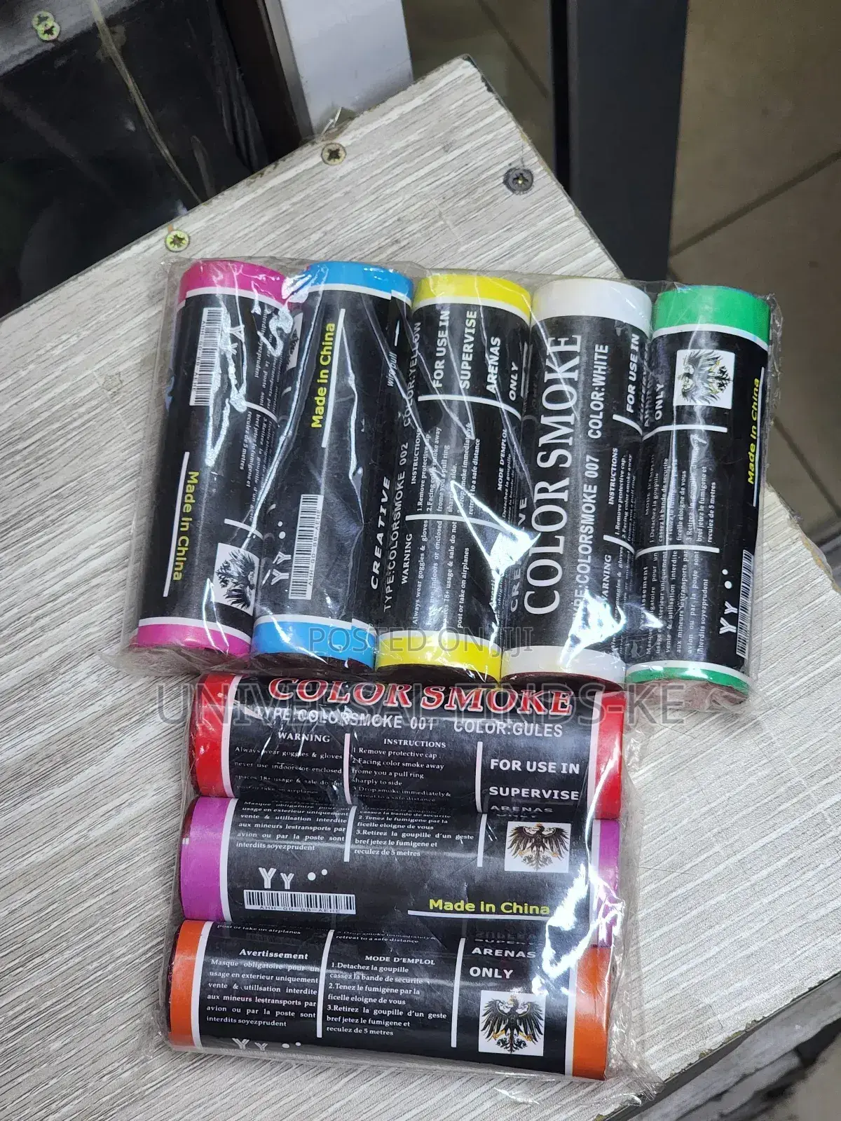 Party Color Smoke Bomb for Photoshoot, Gender Reveals