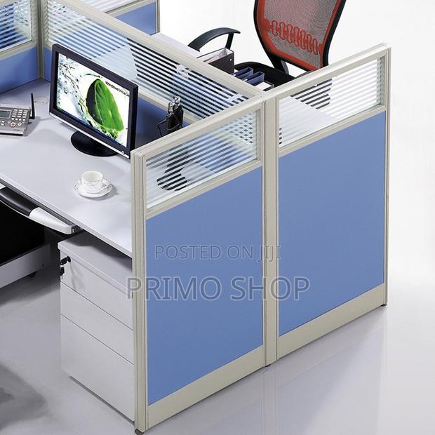Office Desk; 4 Way Space Saving Office Workstation - thumbnail 2