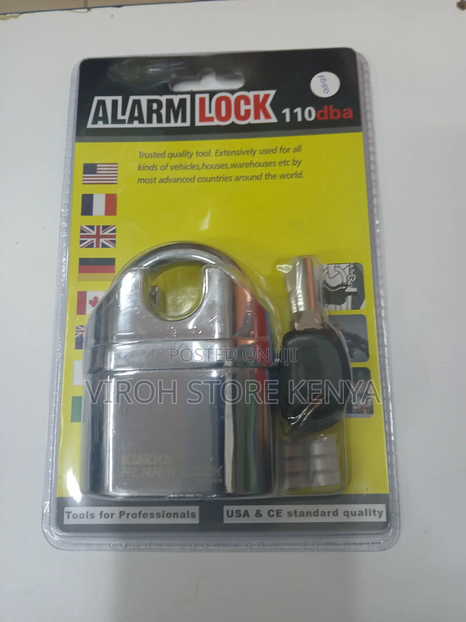 High Quality Alarm Lock Siren Padlock