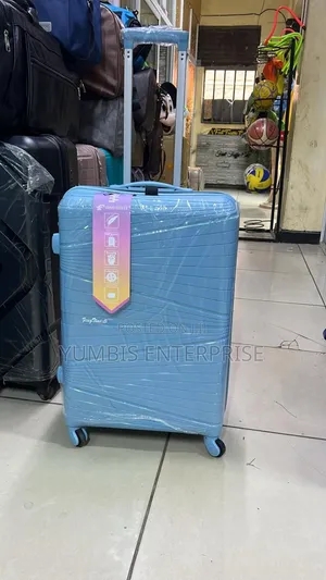 Sky Blue  Rubber Suitcase KSH 4500 for Large Size (72cm)