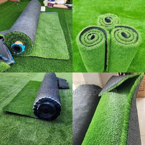 Artificial Green Grass Rolls Green Grass Glass - thumbnail 2