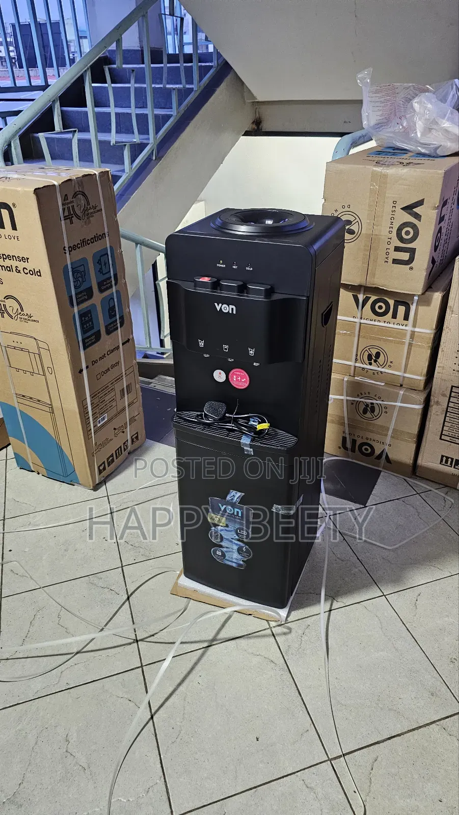 Von Vadl2211k Water Dispenser Electric Cooling With Cabinet