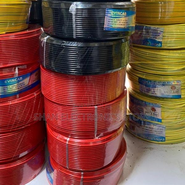 Red-Yellow-Black 4.0mm Single Core Cable Restocked - main view