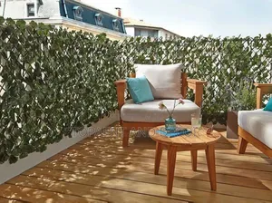Green Privacy Fence for Your House Backyard