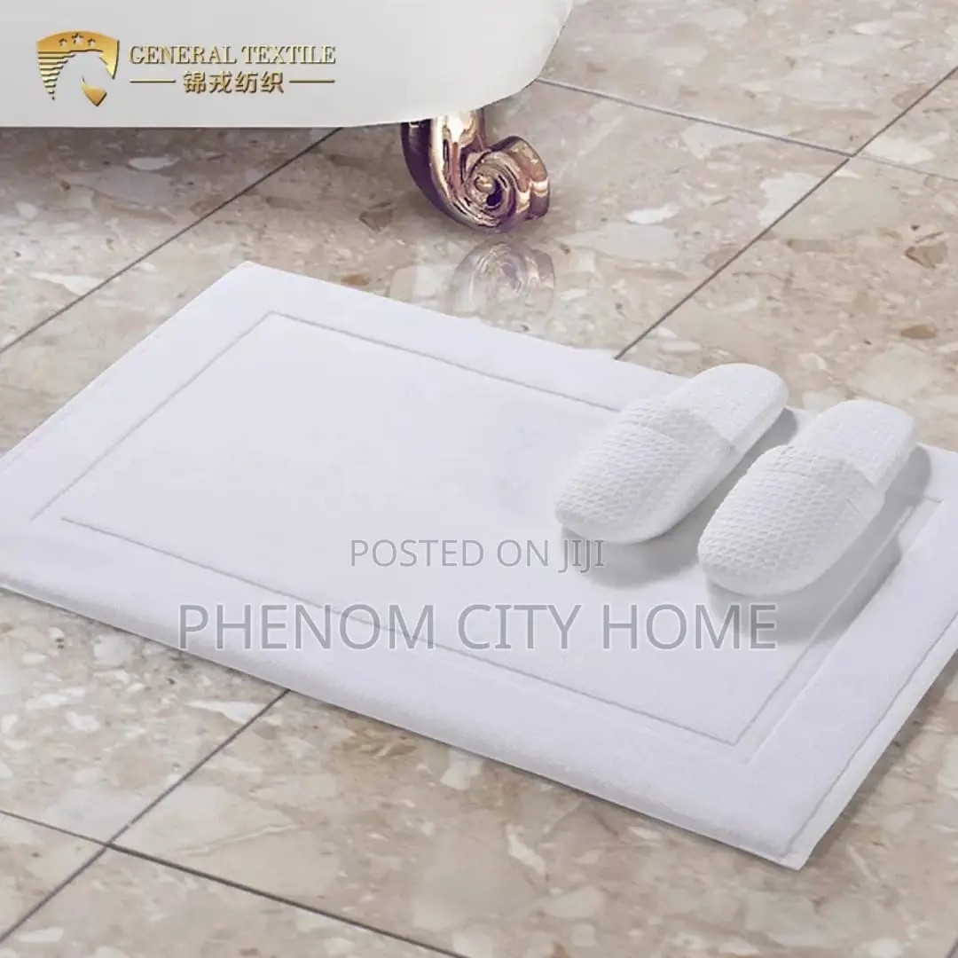 High Quality Cotton Bathroom Mats