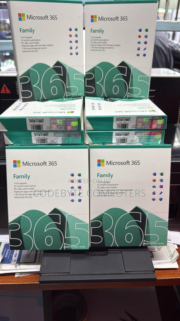 Genuine Microsoft 365 Family - main view